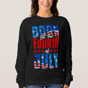 Född den 4 juli 4 juli Åldag Pa T Shirt