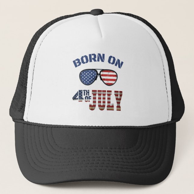 FÖDD DEN 4 JULI-TRUCKERKEPSEN KEPS (Framsida)