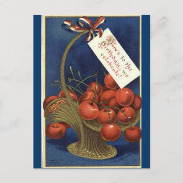 Född den 4 juli vykort (Framsida)