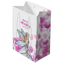 Född fée prinsessa rosa hjärtan mode skiss