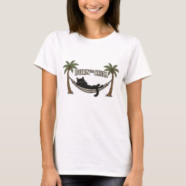 FÖDD FÖR ATT CHILLA T SHIRT