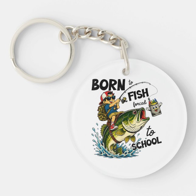 Född för att fiska, tvingad att gå i skolan (Framsidan)
