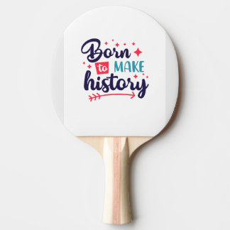 Född för att göra historiemotiv till Ping Pong Pad Pingisracket
