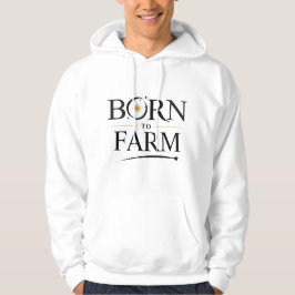 Född för att odla Hoodie - Personlig