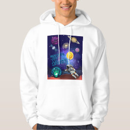 FÖDD FÖR ATT OMLOPPSBANAN HOODIE