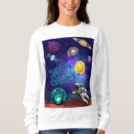 FÖDD FÖR ATT OMLOPPSBANAN T SHIRT