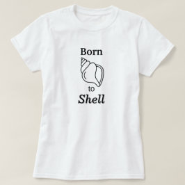 Född för att snigla – Kvinnors snigling t-shirt