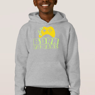 Född för att spela barnpojke t shirt