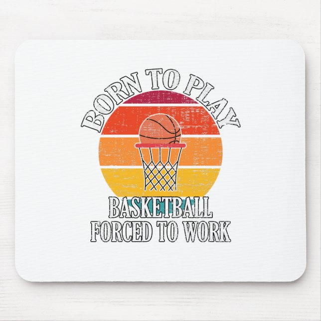 Född för att spela basket som tvingats arbeta musmatta (Framsidan)