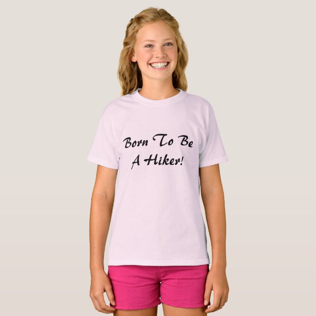 Född För Att Vandra T Shirt (Hel framsida)