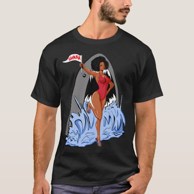 Född För Att Vara En Fiskellegend Amerika T Shirt (Framsida)