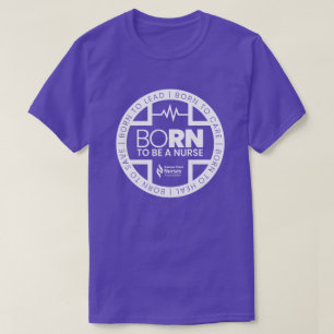 Född för att vara en sjuklig Mörk Färgad T-Shirt