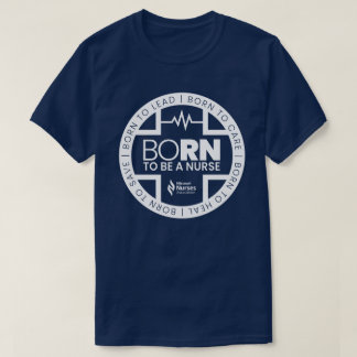 Född för att vara en sjuklig Mörk Färgad T-Shirt