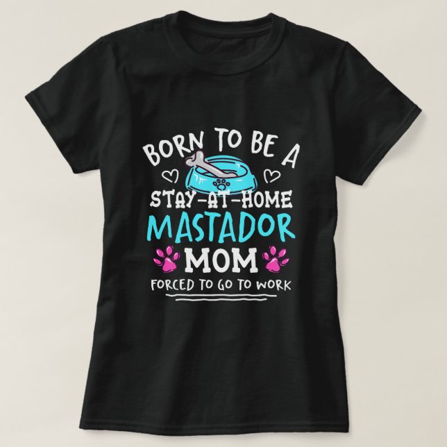 Född för att vara en stormästare i Mamma... T Shirt (Design framsida)