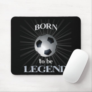 född för att vara legend musmatta