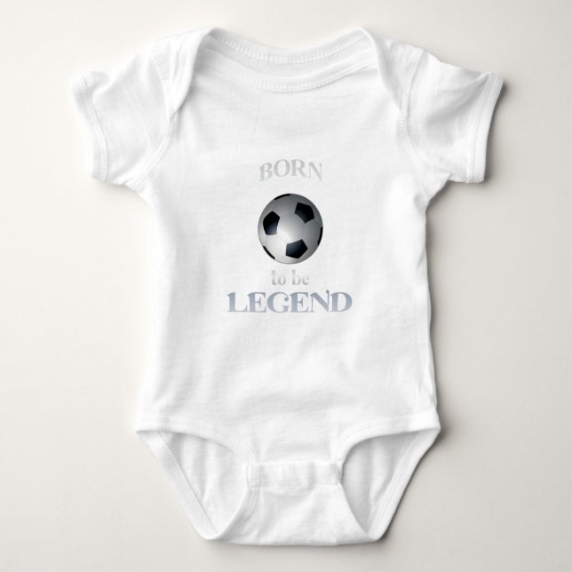 född för att vara legend t shirt (Framsida)