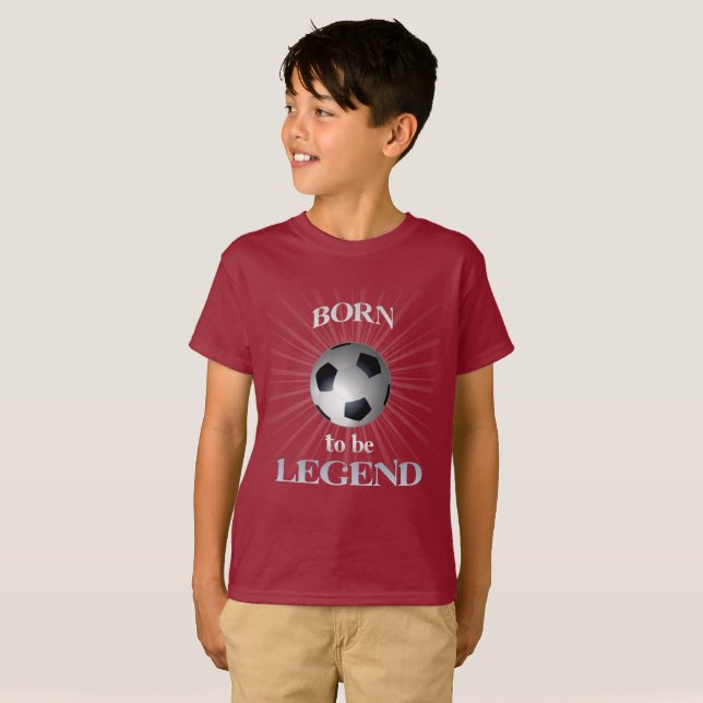 född för att vara legend t shirt (Hel framsida)