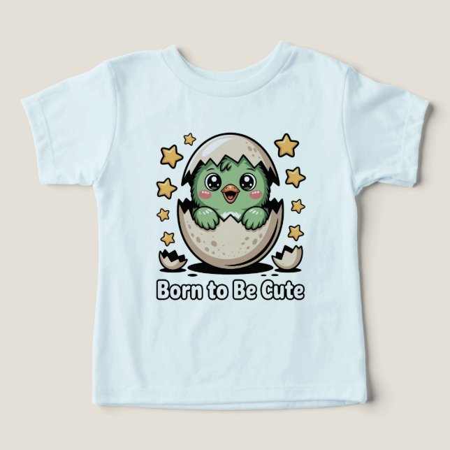 Född för att vara söt t shirt (Design Framsida)