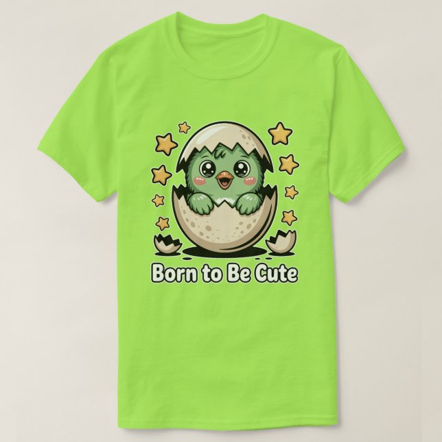 Född för att vara söt t shirt (Design framsida)