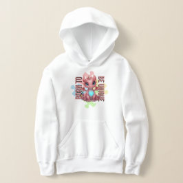Född för att vara unik Söt rosa drake – Inspireran T Shirt