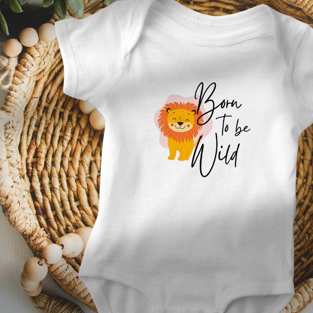 Född för att vara vild Baby T Shirt (Skapare uppladdad)