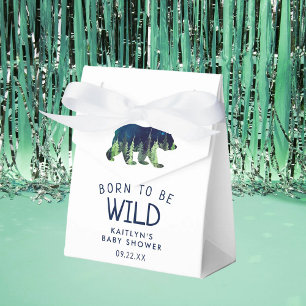 Född för att vara Vild babyskor Presentaskar