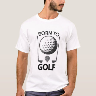 Född för golf t shirt