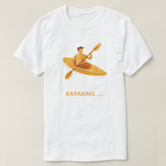 Född för paddel Kanotäventyr Grafisk T-Shirt