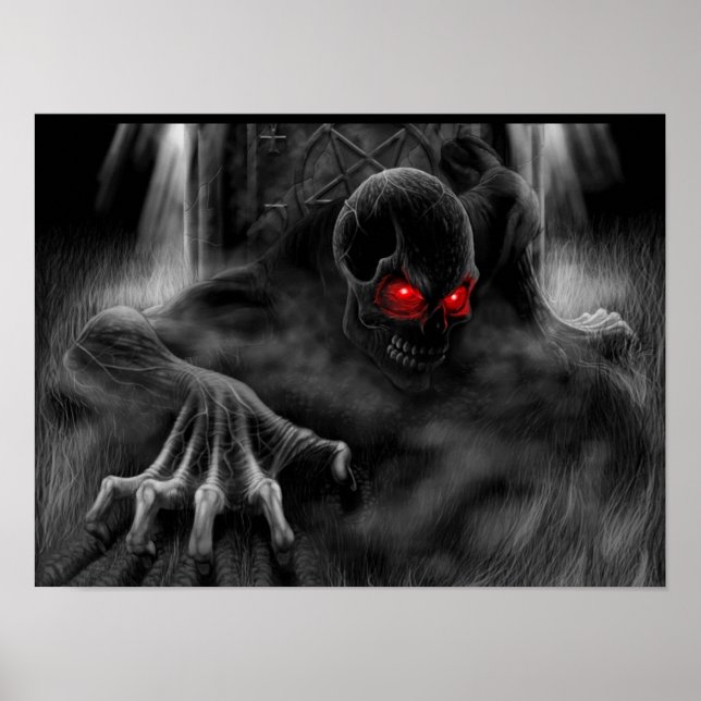 "Född från djupet" poster (Framsidan)