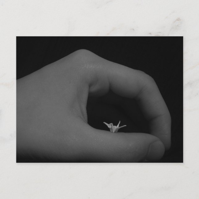 Född från Hand Vykort (Framsida)