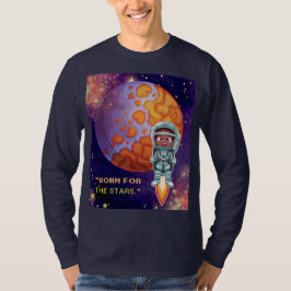 Född från stjärnorna, astronaut t shirt