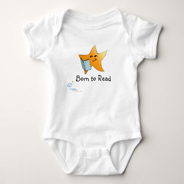 Född HCPL att läsa Tee Shirt (Framsida)