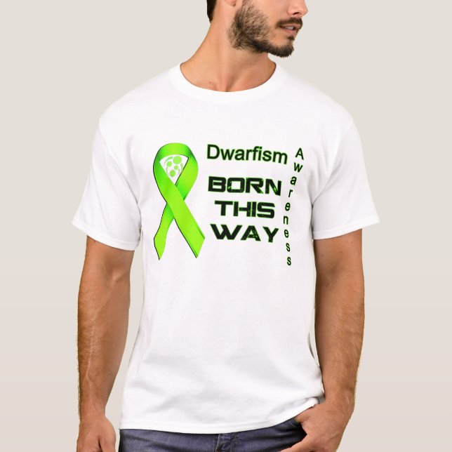 Född hitåt svart stilsort för vit T T Shirt (Framsida)