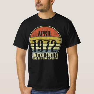 Född i april 1972 Begränsadare upplagan T Shirt