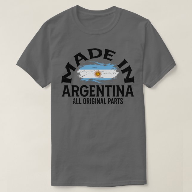 Född i Argentina 1 T Shirt (Design framsida)