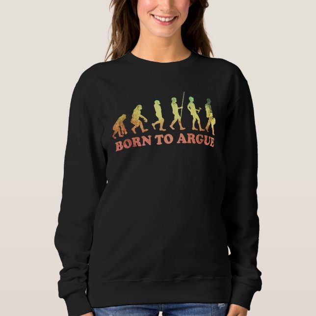 Född i Argue Lawyers Law 7 T Shirt (Framsida)