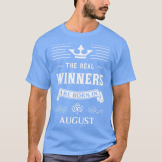 Född i augusti t shirt