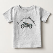 Född i Äventyr: Motorcyklar-ThERT-Shirt
