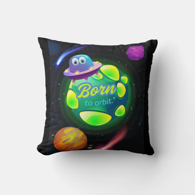 Född i bana kudde (Framsida)