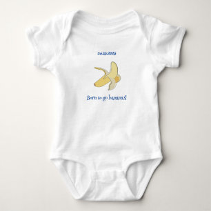 Född i Banana-Anpassadet T Shirt