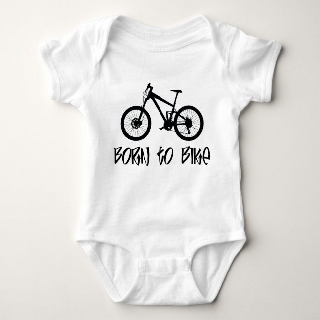 Född i Bike T Shirt (Framsida)