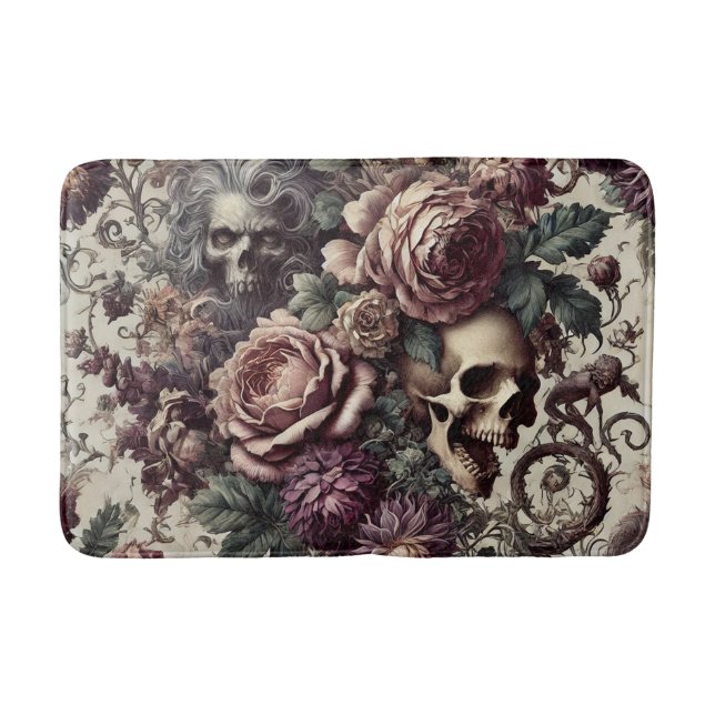 Född i Bloom - Gothic Victorian Badrumsmatta (Framsidan)