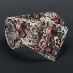 Född i Bloom - Gothic Victorian Slips<br><div class="desc">I Born till Bloom tenderar slöjan mellan skönhet och död av en härdad bädd av burgundisk ro, viltade dahlier och tysta döskallar. En ihålig spöke startar genom en tangel av petaler och ben, hennes uttryck är oläsligt - varken varning eller välkomnande. Blommigtarna brast med opulent förfall, som om blomning alltid...</div>
