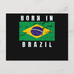 Född i Brasilien Vykort
