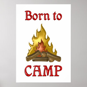 Född i Camp Poster