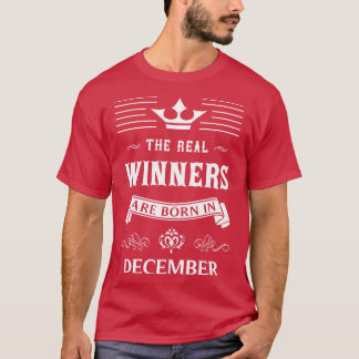 Född i december t shirt