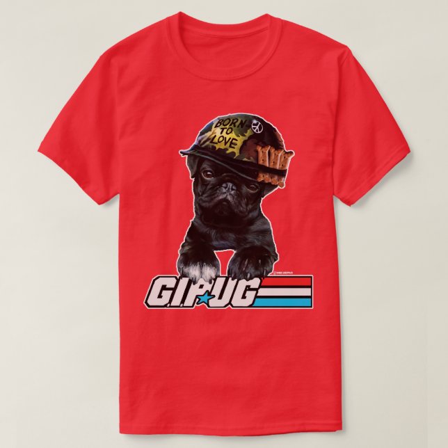 Född i döda t shirt (Design framsida)