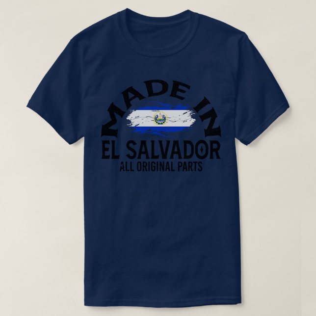 Född i El Salvador T Shirt (Design framsida)