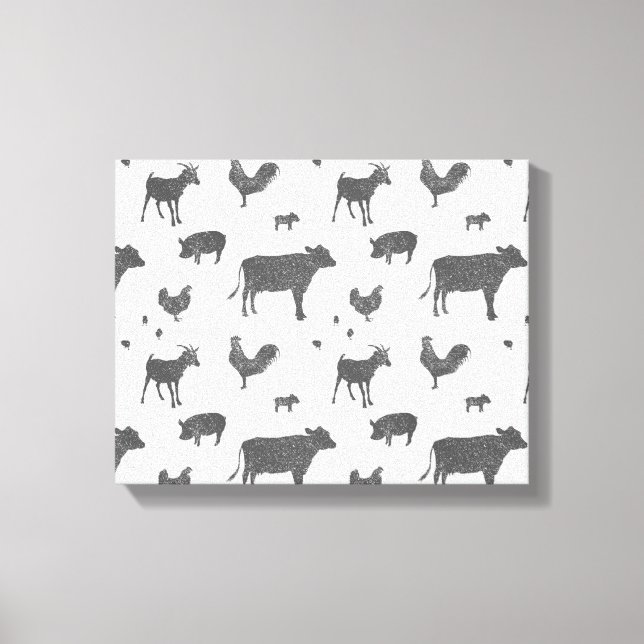 Född i ett Barn-Kanvastryck Canvastryck (Framsida)