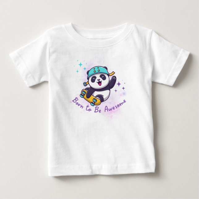 född i fantastisk t shirt (Framsida)